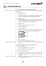 Preview for 52 page of VWR symphony 5.3 A Operating Instructions Manual