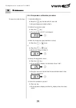 Preview for 55 page of VWR symphony 5.3 A Operating Instructions Manual