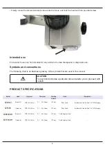 Preview for 6 page of VWR VisiScope 300 Series Instruction Manual