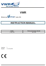 VWR VisiScope 384 Series Instruction Manual preview