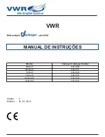 Preview for 61 page of VWR VisiScope 500 Series Instruction Manual