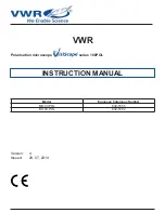 VWR VisiScope BL103 POL Instruction Manual preview