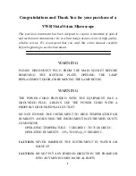 Preview for 2 page of VWR VistaVision 82026-636 User Manual