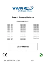 VWR VWRI611-3663 User Manual preview