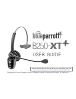 Предварительный просмотр 1 страницы VXi BlueParrott B250-XT+ User Manual