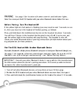 Preview for 12 page of VXI BlueParrott B150 User Manual