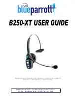 VXI BlueParrott B250-XT User Manual preview