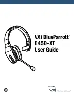 VXI BlueParrott B450-XT User Manual preview