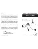 VXI Convertible Headset 37 SERIES User Manual preview