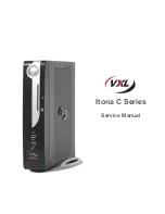 Preview for 1 page of Vxl Itona C Series Service Manual