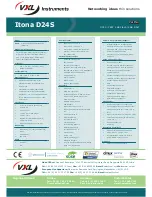 Preview for 2 page of Vxl Itona D24S Specifications