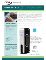 Vxl Itona TC1527 Specifications preview