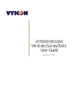 Vykon VST5000W5028W User Manual предпросмотр