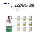 Vykon VT7200 Series Integration Manual preview