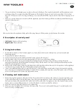 Предварительный просмотр 12 страницы Vynckier 722316584 Manual