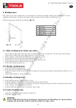 Предварительный просмотр 40 страницы Vynckier 724563128 Manual