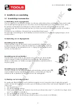 Предварительный просмотр 8 страницы Vynckier MW TOOLS 829300230 Manual