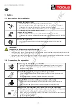 Предварительный просмотр 31 страницы Vynckier MW TOOLS 829300230 Manual