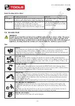 Предварительный просмотр 42 страницы Vynckier MW TOOLS 829300230 Manual