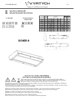 Preview for 1 page of Vyrtych BOXER-II Mounting Instructions