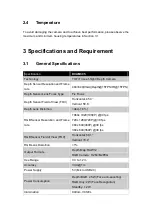 Preview for 6 page of Vzense DCAM305 Specification And User Manual