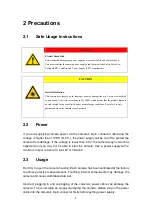 Preview for 5 page of Vzense DCAM500 User Manual