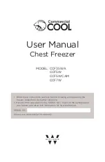 W APPLIANCE Commercial COOL CCF35WA User Manual preview