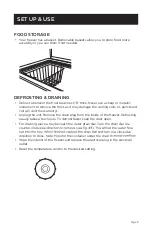 Preview for 9 page of W APPLIANCE Commercial COOL CCF35WA User Manual