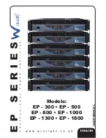 Preview for 1 page of W Audio EP-300 User Manual