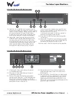 Preview for 5 page of W Audio EPX 1200 User Manual