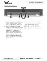 Preview for 6 page of W Audio EPX 1200 User Manual