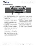 Preview for 7 page of W Audio EPX 1200 User Manual