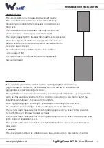 Предварительный просмотр 11 страницы W Audio Gig Rig CompACT 10 User Manual