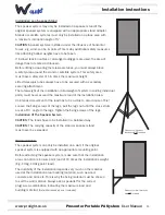 Предварительный просмотр 11 страницы W Audio SPEA64 User Manual