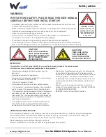 Preview for 2 page of W Audio Zenith MH212 User Manual