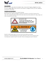 Preview for 3 page of W Audio Zenith MH212 User Manual