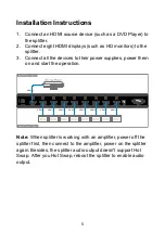 Preview for 6 page of W Box Technologies 0E-HDMISPL8 Manual