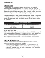 Preview for 4 page of W Box 0E-ICS6 Manual