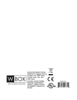 Предварительный просмотр 18 страницы W Box WBXML32RS Manual