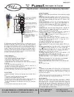 Предварительный просмотр 13 страницы W.E. Anderson FlotecT V4 series Specifications-Installation And Operating Instructions