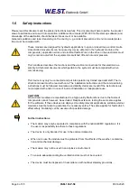 Preview for 6 page of W.E.S.T. Elektronik PAM-195-P-S3 Technical Documentation Manual