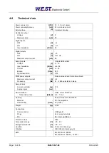 Preview for 18 page of W.E.S.T. Elektronik PAM-195-P-S3 Technical Documentation Manual