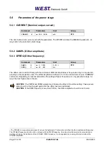 Preview for 29 page of W.E.S.T. Elektronik PAM-195-P-S3 Technical Documentation Manual