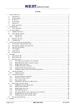 Preview for 2 page of W.E.S.T. Elektronik PAM-199-P-PFN Technical Documentation Manual