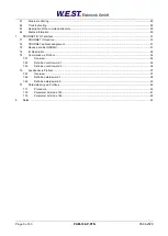 Preview for 3 page of W.E.S.T. Elektronik PAM-199-P-PFN Technical Documentation Manual