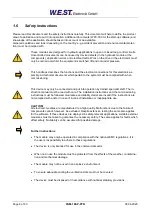 Preview for 6 page of W.E.S.T. Elektronik PAM-199-P-PFN Technical Documentation Manual