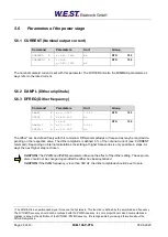 Preview for 26 page of W.E.S.T. Elektronik PAM-199-P-PFN Technical Documentation Manual