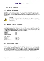 Preview for 31 page of W.E.S.T. Elektronik PAM-199-P-PFN Technical Documentation Manual