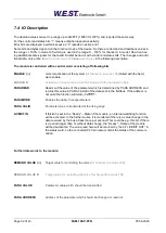 Preview for 32 page of W.E.S.T. Elektronik PAM-199-P-PFN Technical Documentation Manual