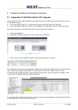 Предварительный просмотр 49 страницы W.E.S.T. Elektronik POS-123-P-PFN Technical Documentation Manual